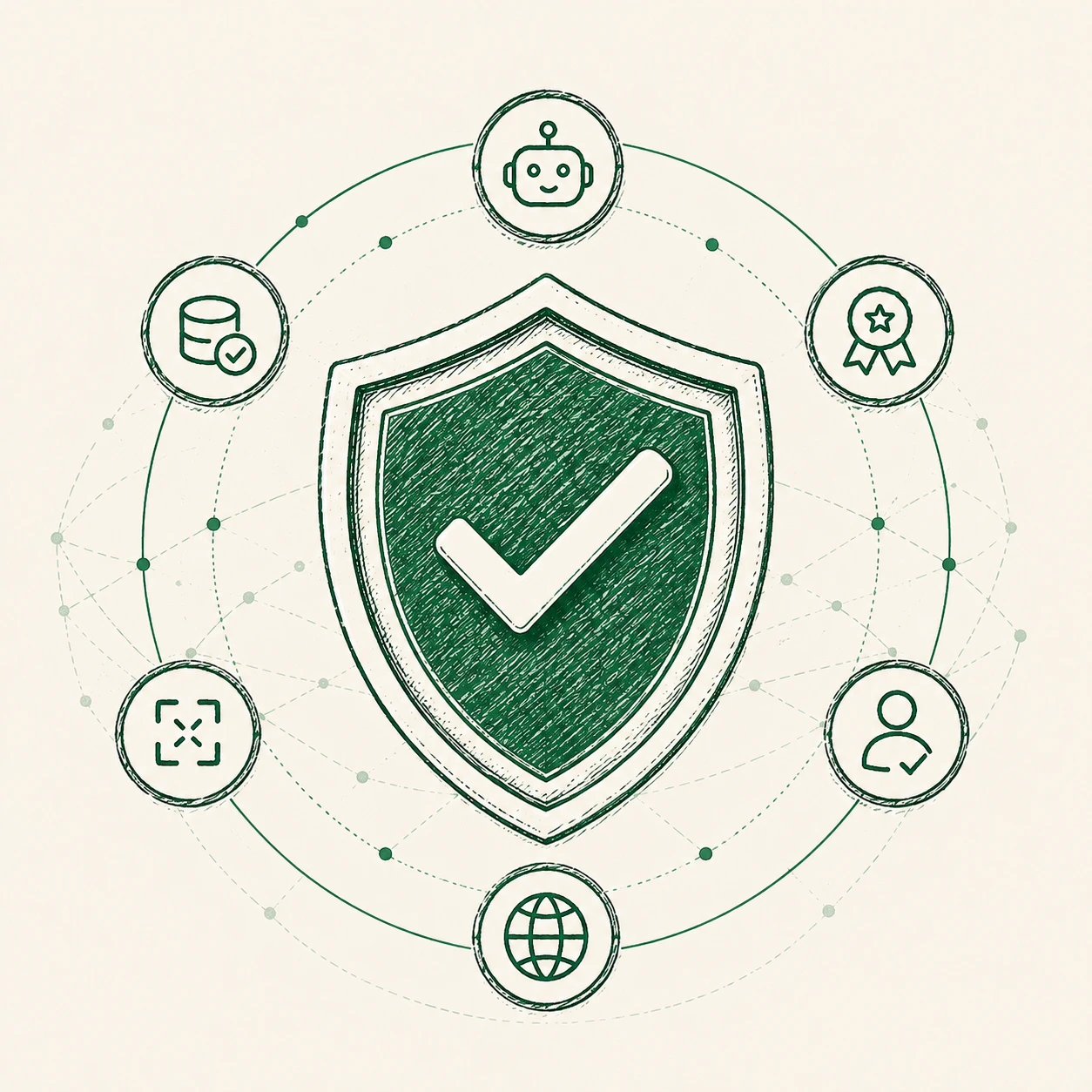 Agent Ready shield with seven readiness signals.